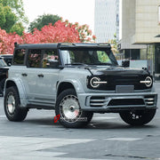 WIDE BODY KIT for FORD BRONCO 2021+

Set includes:

Front Lip&nbsp;
Front Bumper
Front Fenders
Hood / Bonnet&nbsp;
Side Skirts&nbsp;
Rear Fenders&nbsp;
Tail Lights&nbsp;
Rear Bumper&nbsp;
Rear Diffuser&nbsp;

Material: Fiberglass or Carbon Fiber&nbsp;

Note: Professional installation is required.
