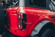 WIDE BODY KIT for FORD BRONCO 2021+  Set includes:  Hood Scoop Fog Lights Front Grille Side Fenders Side Steps Tail Light Covers