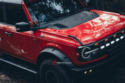 WIDE BODY KIT for FORD BRONCO 2021+  Set includes:  Hood Scoop Fog Lights Front Grille Side Fenders Side Steps Tail Light Covers