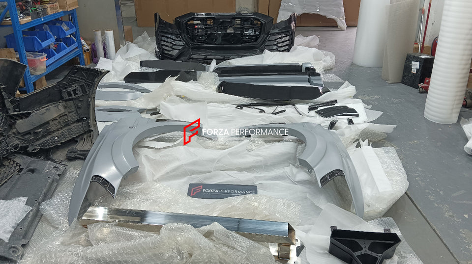 WIDE DRY CARBON BODY KIT for AUDI Q8 RSQ8 4M 2019 - 2023 custom fit MANSORY