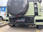 WIDE BODY KIT for LAND ROVER DEFENDER 2021+  Set includes:  Front Bumper Rear Bumper Side Fenders Side Skirts Front Grille Roof LED Bar Dry Carbon Hood with Glass Roof Spoiler Side Skirts