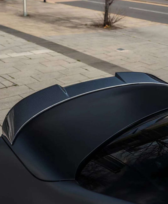 DRY CARBON REAR SPOILER FOR BMW 2-SERIES G42  Set includes:  Rear Spoiler