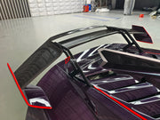 CONVERSION DRY CARBON BODY KIT for LAMBORGHINI HURACAN to HURACAN STO  Set includes: Front bumper Front hood Front hood trunk Side fenders Rear Bumper Rear Fenders Rear hood with Air intake Rear Spoiler Exhaust system Door panels (for an extra cost) Mirror cover (for an extra cost)