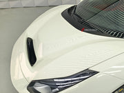 Conversion Body Kit Ferrari 488 Pista for Ferrari 488 2015+  Set includes:  Front bumper Carbon front lip Carbon hood/bonnet Carbon side skirts add-ons Rear bumper Carbon rear diffuser Rear decklid spoiler