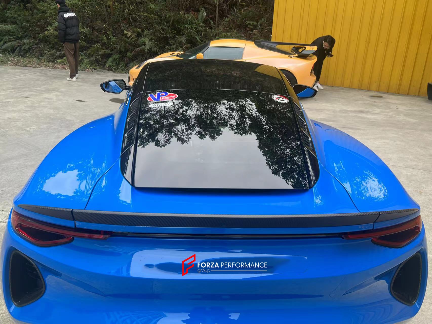 DRY CARBON BODY KIT for LOTUS EMIRA  Set includes:  Front Lip Side Skirts Rear Diffuser Rear Spoiler Front Air Vents Side Air Vents Rear Air Duct Side Mirrors