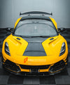 CARBON BODY KIT for LOTUS EMIRA  Set includes:  Roof Hood Front Lip Front Bumper Air Vents Front Canards Rear Fender Air Vents Side Skirts Rear Diffuser Rear Spoiler Rear Spoiler Cover Door Pedals Engine Hood Cover Rear Air Duct Side Mirrors Engine Grille