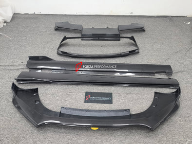 CARBON BODY KIT FOR PORSCHE MACAN / MACAN S 95B.2 2019+  Set includes:  Front Lip Side Skirts Middle Spoiler Roof Spoiler