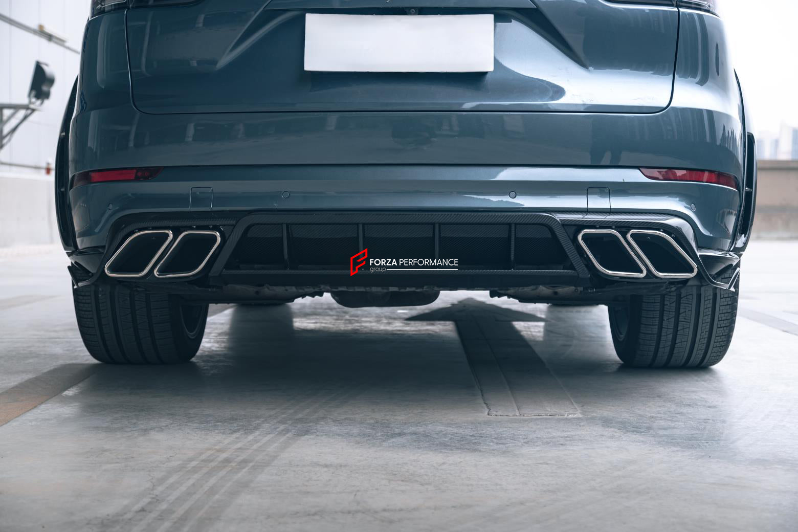 WIDE CARBON BODY KIT for PORSCHE CAYENNE III 9Y0 2018+  Set includes:  Front Lip Hood Side Skirts Side Vents Rear Roof Spoiler Rear Middle Spoiler Rear Diffuser Exhaust Tips Mirror Covers