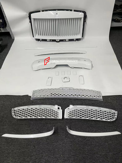 FRONT WHITE GRILLE for ROLLS-ROYCE GHOST  Set includes:  Front Grille