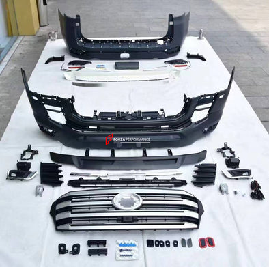 ZX FACELIFT BODY KIT for TOYOTA LAND CRUISER 300 2021+  Set includes:  Front Bumper Rear Bumper