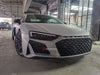 CONVERSION BODY KIT FOR AUDI R8 4S 2015 - 2018 TO R8 4S 2019+  Set includes:  Front Bumper Hood Rear Bumper Rear Quater Panel Side Skirts Rear Spoiler\