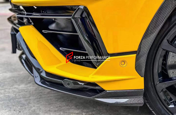 CONVERSION CARBON BODY KIT for LAMBORGHINI URUS 2018 to URUS S PERFORMANTE  Set includes:  Front Lip Front Grille Front Bumper Hood Rear Bumper Rear Diffuser Side Fenders Door Covers Rear Spoiler Roof Spoiler Side Mirrors