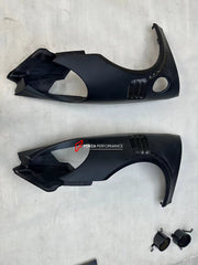 CONVERSION BODY KIT for PORSCHE 911 991.1 991.2 2012 - 2018 UPGRADE to GT2RS  Set includes:  Front Bumper Side Skirts Fender Flares Rear Bumper Front Lip Carbon Hood Carbon Trunk Exhaust Tips
