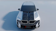 CARBON BODY KIT for BMW XM G09 2023+  Set includes:  Front Lip with LED Lights Front Bumper Air Vents Front Bumper Add-ons Headlight Covers Fender Flares Door Covers Rear Bumper Add-ons Rear Diffuser Roof Spoiler Rear Spoiler