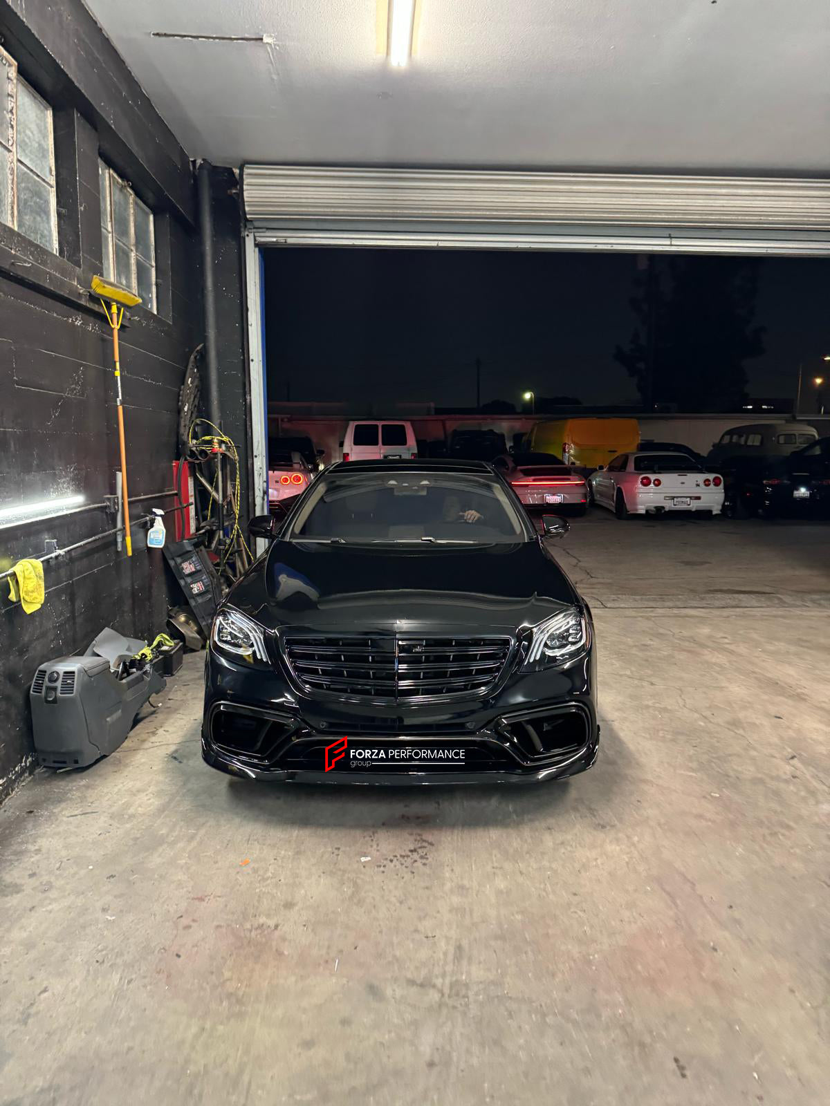 CARBON BODY KIT for MERCEDES-BENZ S-CLASS W222 S63 S65 2018+  Set includes:  Bumper Vents Front Lip Rear Diffuser
