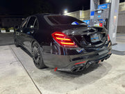 CARBON BODY KIT for MERCEDES-BENZ S-CLASS W222 S63 S65 2018+  Set includes:  Bumper Vents Front Lip Rear Diffuser