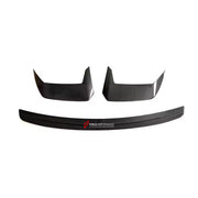CARBON FIBER BODY KIT for AUDI RSQ8 2021+  Set includes:   Front Lip Front Canards Fog Lights Covers Wheel Arch Trims / Fender Flares Side Skirts Rear Diffuser Rear Wing Spoiler
