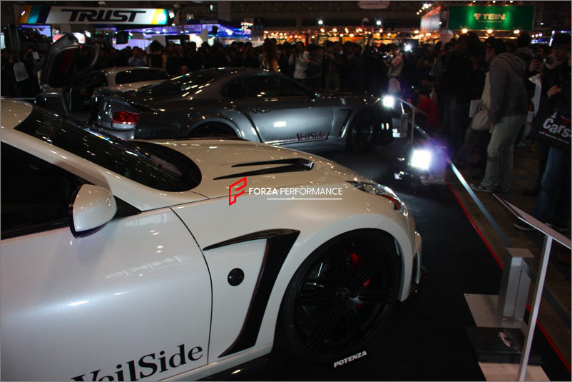 AUTHENTIC VEILSIDE VER.I WIDE BODY KIT for NISSAN 370Z Z34 FACELIFT 2012+  Set includes:  Front Bumper Side Skirts Rear Bumper Rear Spoiler Fender Flares Side Fenders