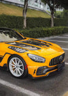 CARBON BODY KIT for MERCEDES-BENZ C190 AMG GT/GTS 2022+  Set includes:  Front Hood/Bonnet Front Bumper Fender Flares Side Skirts Rear Bumper