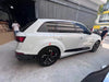 WIDE BODY KIT for AUDI Q7 4M FACELIFT 2019 - 2024  Set includes:  Front Lip Inserts Side Skirts Side Fenders Rear Spoiler
