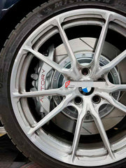 ADTORY X FORZA PERFORMANCE RACE BIG BRAKE KIT BBK for BMW 3 SERIES G20 2019 - 2022

ADTORY Brake Kits are engineered as bolt on upgrades that work with the factory master cylinder and ABS, delivering stronger, more repeatable stops with the pedal feel you want. Whether you cruise the city, carve canyons, or chase lap times.

Highlights

Track-ready, heat-resistant components.
Jewel-like caliper finish is incredibly durable and easy to clean
Pistons are calibrated to integrate smoothly with the Factory OEM m
