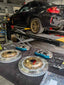 ADTORY X FORZA PERFORMANCE RACE BIG BRAKE KIT BBK for BMW M2 F87 LCI 2015 - 2021

ADTORY Brake Kits are engineered as bolt on upgrades that work with the factory master cylinder and ABS, delivering stronger, more repeatable stops with the pedal feel you want. Whether you cruise the city, carve canyons, or chase lap times.

Highlights

Track-ready, heat-resistant components.
Jewel-like caliper finish is incredibly durable and easy to clean
Pistons are calibrated to integrate smoothly with the Factory OEM mas