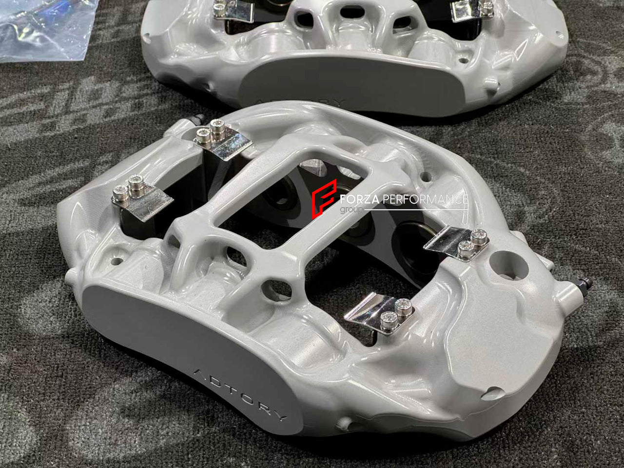 ADTORY X FORZA PERFORMANCE RACE BIG BRAKE KIT BBK for BMW M2 F87 LCI 2015 - 2021
ADTORY Brake Kits are engineered as bolt on upgrades that work with the factory master cylinder and ABS, delivering stronger, more repeatable stops with the pedal feel you want. Whether you cruise the city, carve canyons, or chase lap times.
Highlights
Track-ready, heat-resistant components.
Jewel-like caliper finish is incredibly durable and easy to clean
Pistons are calibrated to integrate smoothly with the Factory OEM mas