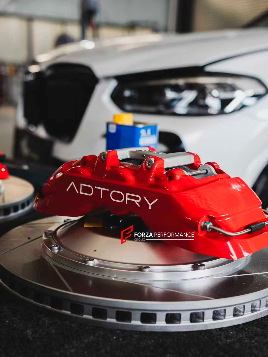 ADTORY X FORZA PERFORMANCE RACE BIG BRAKE KIT BBK for BMW X3 G01 2017 - 2021

ADTORY Brake Kits are engineered as bolt on upgrades that work with the factory master cylinder and ABS, delivering stronger, more repeatable stops with the pedal feel you want. Whether you cruise the city, carve canyons, or chase lap times.

Highlights

Track-ready, heat-resistant components.
Jewel-like caliper finish is incredibly durable and easy to clean
Pistons are calibrated to integrate smoothly with the Factory OEM master 