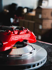 ADTORY X FORZA PERFORMANCE RACE BIG BRAKE KIT BBK for BMW X3 G01 2017 - 2021

ADTORY Brake Kits are engineered as bolt on upgrades that work with the factory master cylinder and ABS, delivering stronger, more repeatable stops with the pedal feel you want. Whether you cruise the city, carve canyons, or chase lap times.

Highlights

Track-ready, heat-resistant components.
Jewel-like caliper finish is incredibly durable and easy to clean
Pistons are calibrated to integrate smoothly with the Factory OEM master 