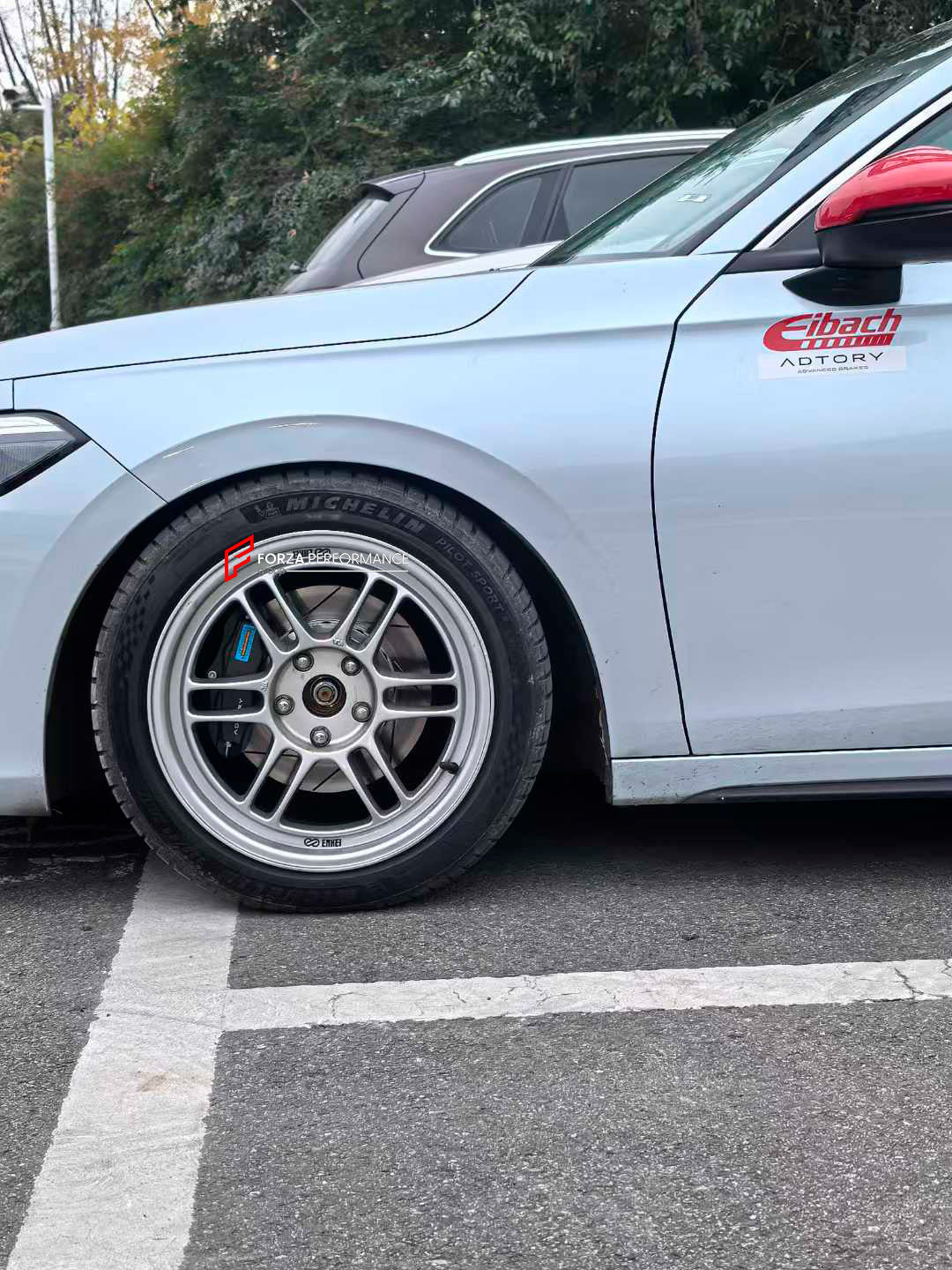 ADTORY X FORZA PERFORMANCE RACE BIG BRAKE KIT BBK for HONDA CIVIC FL4 XI 2021+

ADTORY Brake Kits are engineered as bolt on upgrades that work with the factory master cylinder and ABS, delivering stronger, more repeatable stops with the pedal feel you want. Whether you cruise the city, carve canyons, or chase lap times.

Highlights

Track-ready, heat-resistant components.
Jewel-like caliper finish is incredibly durable and easy to clean
Pistons are calibrated to integrate smoothly with the Factory OEM maste