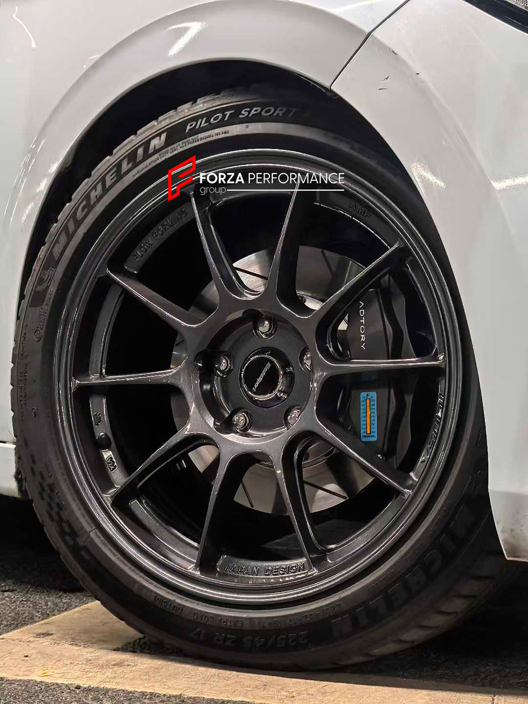 ADTORY X FORZA PERFORMANCE RACE BIG BRAKE KIT BBK for HONDA CIVIC FL4 XI 2021+

ADTORY Brake Kits are engineered as bolt on upgrades that work with the factory master cylinder and ABS, delivering stronger, more repeatable stops with the pedal feel you want. Whether you cruise the city, carve canyons, or chase lap times.

Highlights

Track-ready, heat-resistant components.
Jewel-like caliper finish is incredibly durable and easy to clean
Pistons are calibrated to integrate smoothly with the Factory OEM maste