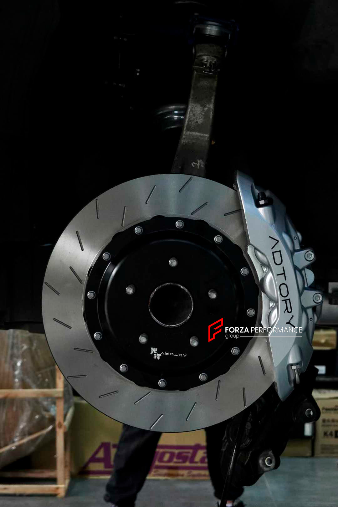 ADTORY X FORZA PERFORMANCE RACE BIG BRAKE KIT BBK for LEXUS GS350 L10 2012 - 2015

ADTORY Brake Kits are engineered as bolt on upgrades that work with the factory master cylinder and ABS, delivering stronger, more repeatable stops with the pedal feel you want. Whether you cruise the city, carve canyons, or chase lap times.

Highlights

Track-ready, heat-resistant components.
Jewel-like caliper finish is incredibly durable and easy to clean
Pistons are calibrated to integrate smoothly with the Factory OEM ma