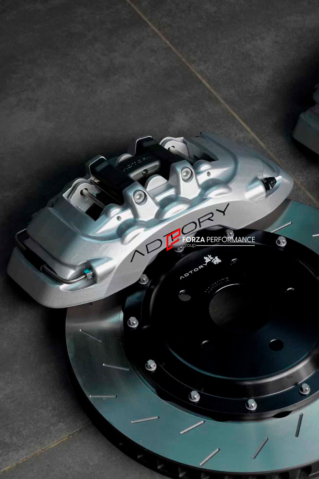 ADTORY X FORZA PERFORMANCE RACE BIG BRAKE KIT BBK for LEXUS GS350 L10 2012 - 2015

ADTORY Brake Kits are engineered as bolt on upgrades that work with the factory master cylinder and ABS, delivering stronger, more repeatable stops with the pedal feel you want. Whether you cruise the city, carve canyons, or chase lap times.

Highlights

Track-ready, heat-resistant components.
Jewel-like caliper finish is incredibly durable and easy to clean
Pistons are calibrated to integrate smoothly with the Factory OEM ma
