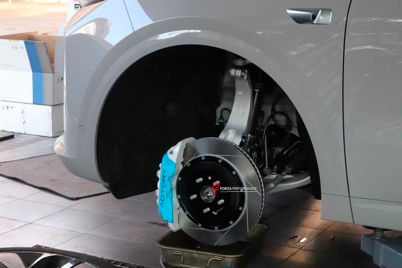ADTORY X FORZA PERFORMANCE RACE BIG BRAKE KIT BBK for LI L6 2024+

ADTORY Brake Kits are engineered as bolt on upgrades that work with the factory master cylinder and ABS, delivering stronger, more repeatable stops with the pedal feel you want. Whether you cruise the city, carve canyons, or chase lap times.

Highlights

Track-ready, heat-resistant components.
Jewel-like caliper finish is incredibly durable and easy to clean
Pistons are calibrated to integrate smoothly with the Factory OEM master cylinder an