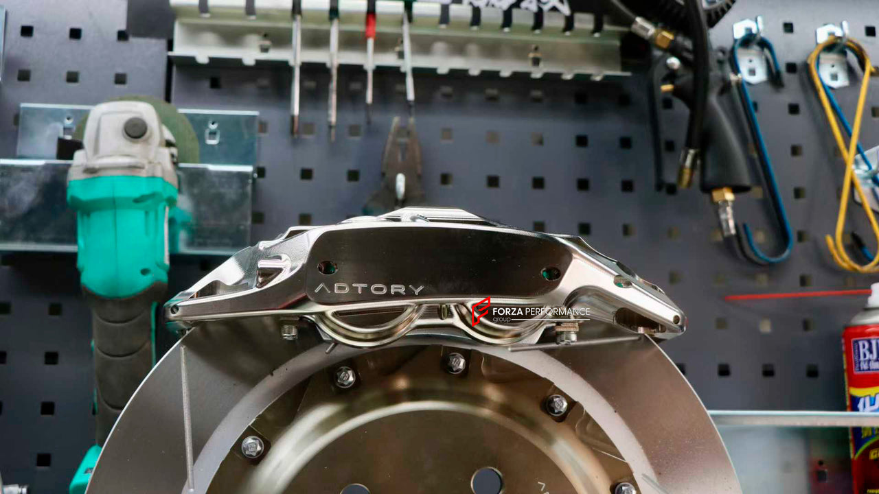 ADTORY X FORZA PERFORMANCE RACE BIG BRAKE KIT BBK for MERCEDES BENZ CLS300 W218 2010 - 2018

ADTORY Brake Kits are engineered as bolt on upgrades that work with the factory master cylinder and ABS, delivering stronger, more repeatable stops with the pedal feel you want. Whether you cruise the city, carve canyons, or chase lap times.

Highlights

Track-ready, heat-resistant components.
Jewel-like caliper finish is incredibly durable and easy to clean
Pistons are calibrated to integrate smoothly with the Fact