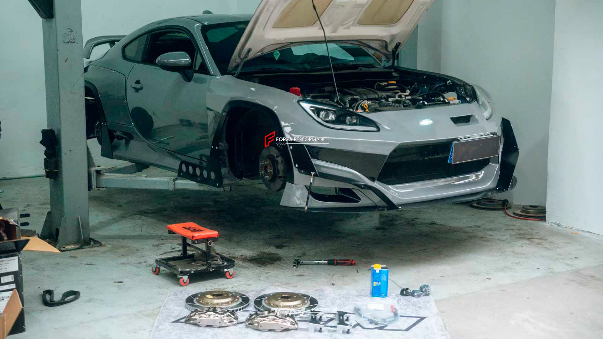 ADTORY X FORZA PERFORMANCE RACE BIG BRAKE KIT BBK for SUBARU BRZ 2 II ZN8 ZD8 2021+

ADTORY Brake Kits are engineered as bolt on upgrades that work with the factory master cylinder and ABS, delivering stronger, more repeatable stops with the pedal feel you want. Whether you cruise the city, carve canyons, or chase lap times.

Highlights

Track-ready, heat-resistant components.
Jewel-like caliper finish is incredibly durable and easy to clean
Pistons are calibrated to integrate smoothly with the Factory OEM 