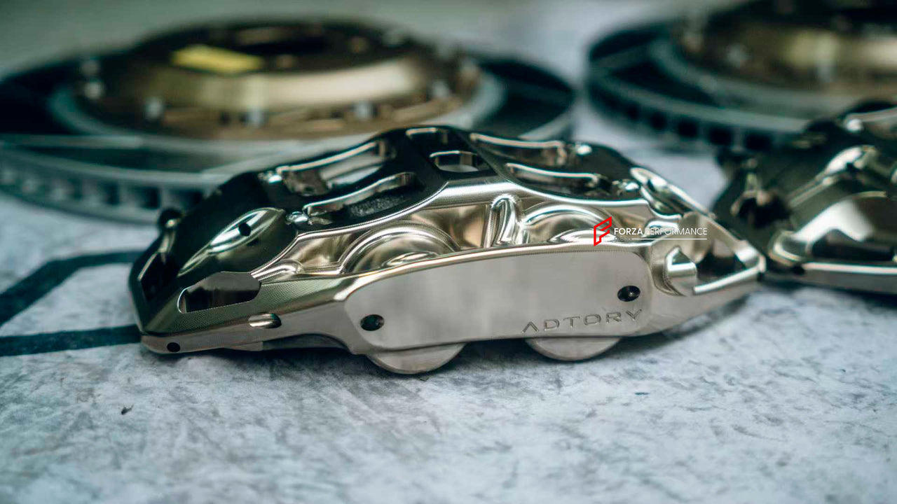ADTORY X FORZA PERFORMANCE RACE BIG BRAKE KIT BBK for SUBARU BRZ 2 II ZN8 ZD8 2021+

ADTORY Brake Kits are engineered as bolt on upgrades that work with the factory master cylinder and ABS, delivering stronger, more repeatable stops with the pedal feel you want. Whether you cruise the city, carve canyons, or chase lap times.

Highlights

Track-ready, heat-resistant components.
Jewel-like caliper finish is incredibly durable and easy to clean
Pistons are calibrated to integrate smoothly with the Factory OEM 