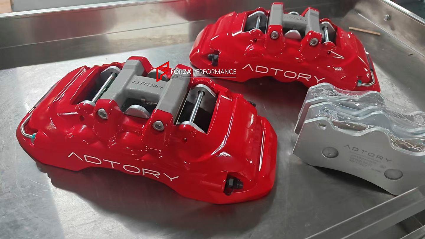 ADTORY X FORZA PERFORMANCE RACE BIG BRAKE KIT BBK for TOYOTA GR86 ZN8 ZD8 2021+

ADTORY Brake Kits are engineered as bolt on upgrades that work with the factory master cylinder and ABS, delivering stronger, more repeatable stops with the pedal feel you want. Whether you cruise the city, carve canyons, or chase lap times.

Highlights

Track-ready, heat-resistant components.
Jewel-like caliper finish is incredibly durable and easy to clean
Pistons are calibrated to integrate smoothly with the Factory OEM mast