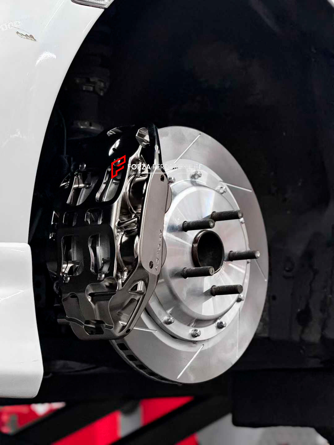 ADTORY X FORZA PERFORMANCE RACE BIG BRAKE KIT BBK for TOYOTA GT86 ZN6 2012 - 2020
ADTORY Brake Kits are engineered as bolt on upgrades that work with the factory master cylinder and ABS, delivering stronger, more repeatable stops with the pedal feel you want. Whether you cruise the city, carve canyons, or chase lap times.
Highlights
Track-ready, heat-resistant components.
Jewel-like caliper finish is incredibly durable and easy to clean
Pistons are calibrated to integrate smoothly with the Factory OEM ma