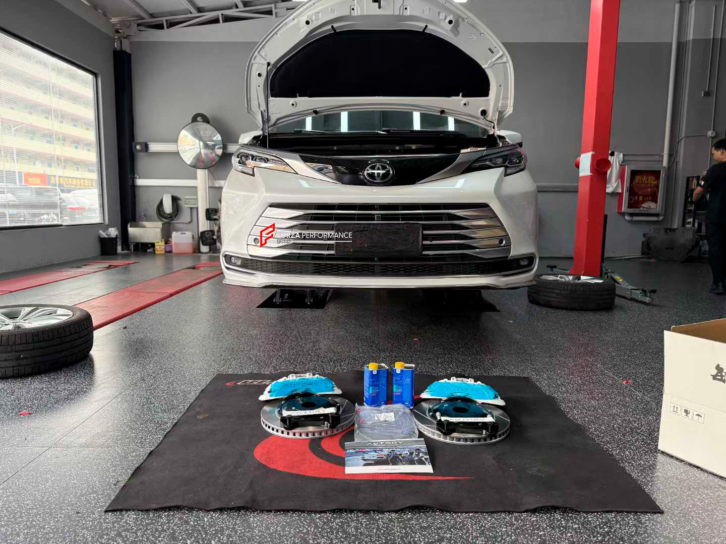 ADTORY X FORZA PERFORMANCE RACE BIG BRAKE KIT BBK for TOYOTA SIENNA IV XL40 2021+