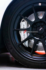 ADTORY X FORZA PERFORMANCE RACE BIG BRAKE KIT BBK for VOLKSWAGEN SCIROCCO 3 III 2008 - 2014

ADTORY Brake Kits are engineered as bolt on upgrades that work with the factory master cylinder and ABS, delivering stronger, more repeatable stops with the pedal feel you want. Whether you cruise the city, carve canyons, or chase lap times.

Highlights

Track-ready, heat-resistant components.
Jewel-like caliper finish is incredibly durable and easy to clean
Pistons are calibrated to integrate smoothly with the Fact