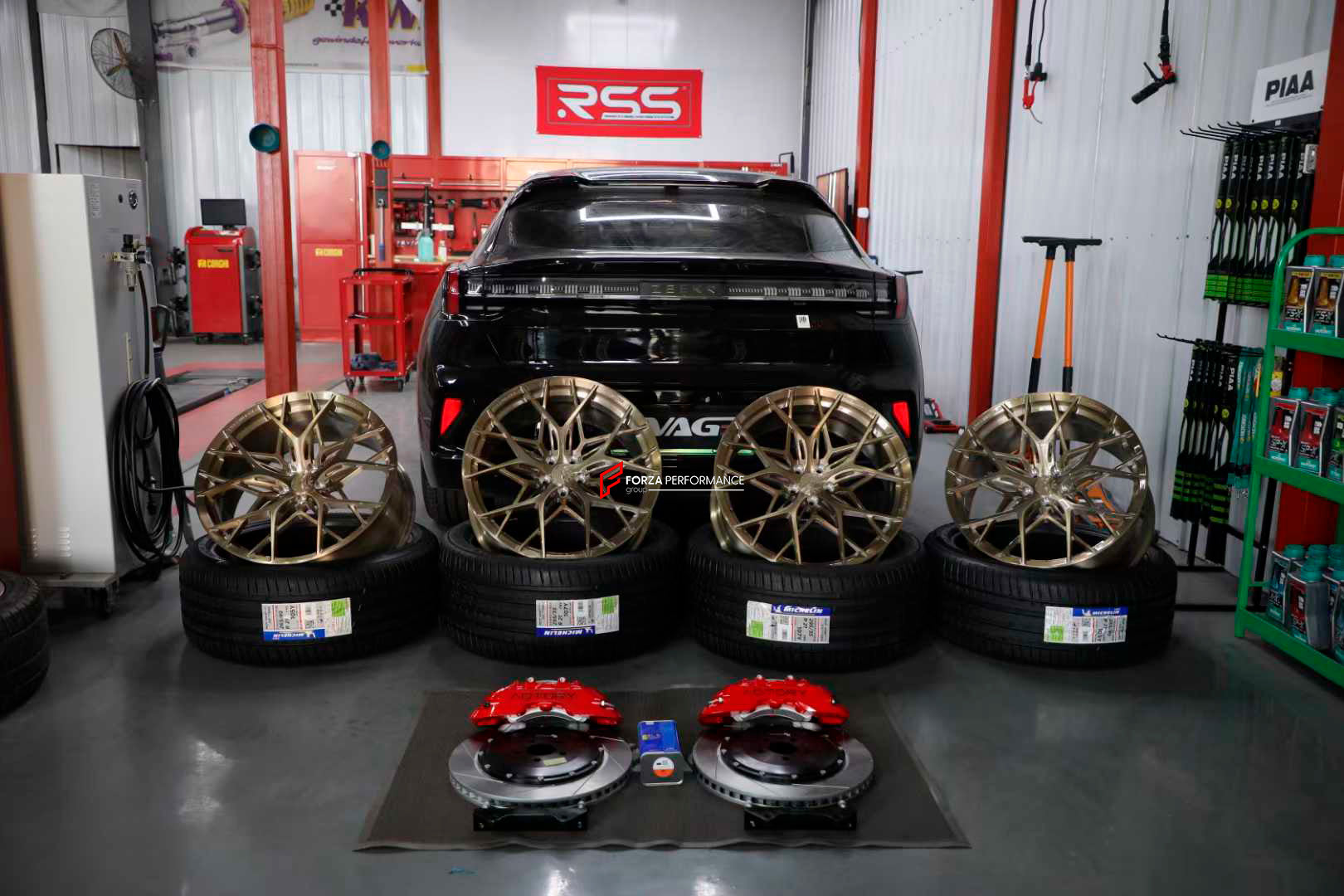 ADTORY X FORZA PERFORMANCE RACE BIG BRAKE KIT BBK for ZEEKR 001 FACELIFT 2023+

ADTORY Brake Kits are engineered as bolt on upgrades that work with the factory master cylinder and ABS, delivering stronger, more repeatable stops with the pedal feel you want. Whether you cruise the city, carve canyons, or chase lap times.

Highlights

Track-ready, heat-resistant components.
Jewel-like caliper finish is incredibly durable and easy to clean
Pistons are calibrated to integrate smoothly with the Factory OEM maste