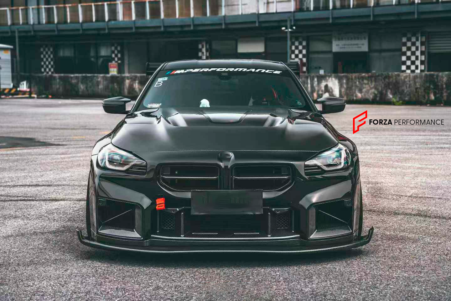 AE DESIGN TRANSPARENT DRY CARBON FIBER HOOD for BMW M2 G87 2023+