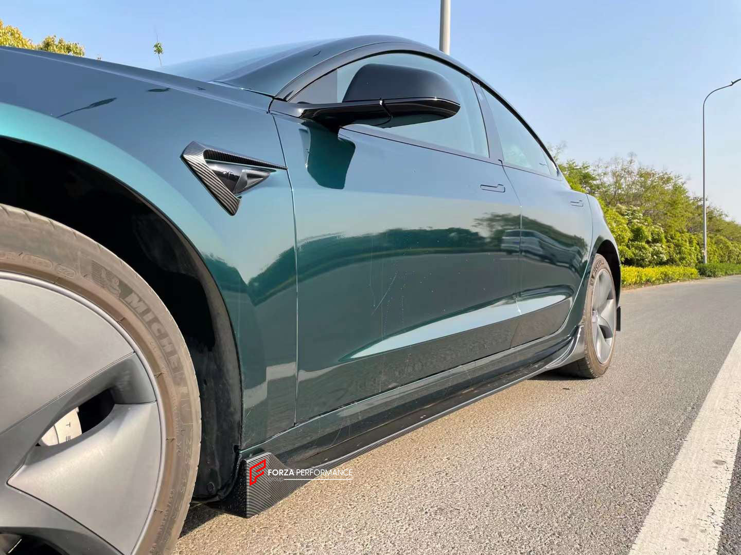 AERO BODY KIT FOR TESLA MODEL 3 2018+