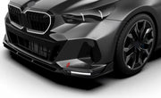 AERO KIT for BMW 5 SERIES G60 2023+ FORZA PERFORMANCE custom fit      KT Design
Set includes:

Front Lip
Front Bumper Vents
Front Grille
LED Lights
Side Skirts
Rear Diffuser
Material: Plastic

NOTE: Professional installation is required.