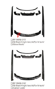 AERO KIT for BMW X6 F16 2014 - 2019 BLACK KNIGHT STYLE

Set includes:

Front Lip
Side Skirts
Rear Spoiler
Rear Diffuser

Material: Plastic

Each part of this kit can be sent separately. Please contact us if you need a specific part.

NOTE:&nbsp;Professional installation is required

Payment ►
Visa

Mastercard

PayPal with a credit card (add 4.4% at checkout)
Payoneer
Cryptocurrency
Shipment ►
By express DHL/UPS/TNT/FedEx
To the local international airport
Special line by air
Special line by the sea
To Europ