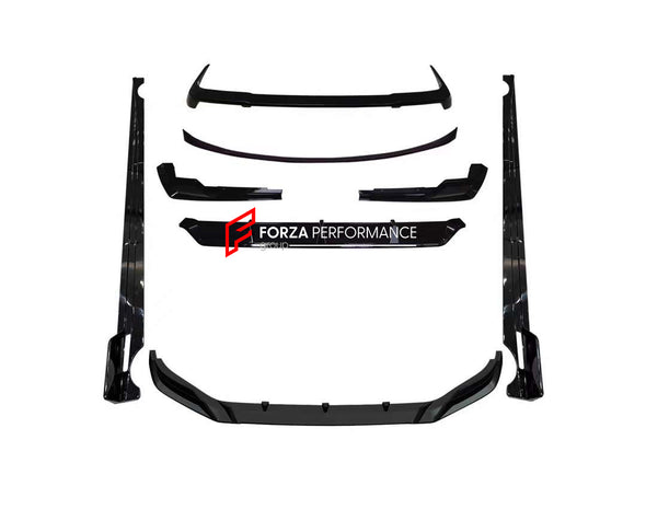 BODY AERO KIT for BMW X7 G07 LCI  Set includes:  Front Lip Side Skirts Rear Diffuser Rear Spoiler Roof Spoiler