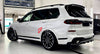 BODY AERO KIT for BMW X7 G07 LCI  Set includes:  Front Lip Side Skirts Rear Diffuser Rear Spoiler Roof Spoiler
