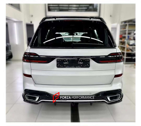 BODY AERO KIT for BMW X7 G07 LCI  Set includes:  Front Lip Side Skirts Rear Diffuser Rear Spoiler Roof Spoiler