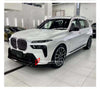 BODY AERO KIT for BMW X7 G07 LCI  Set includes:  Front Lip Side Skirts Rear Diffuser Rear Spoiler Roof Spoiler